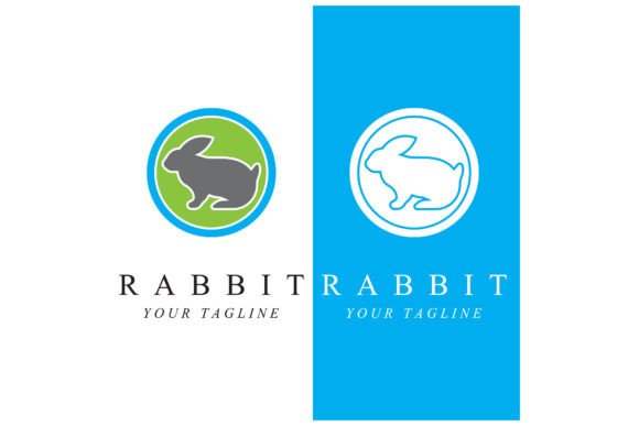 Download Rabbit Logo with Slogan Template - Premium Resources