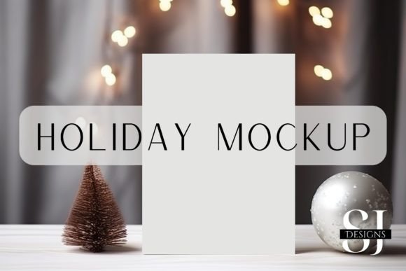 Download Elegant Evening Holiday Invite Mockup - Elegant Collection